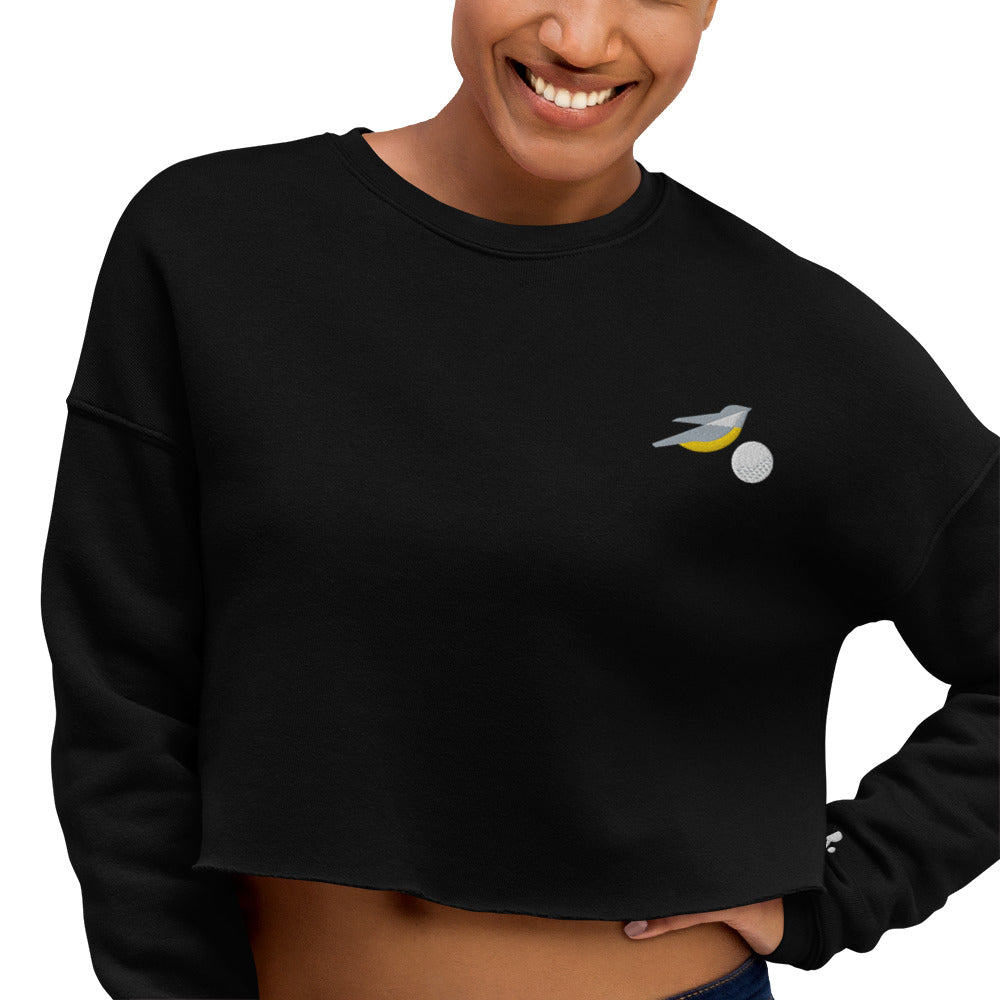 Cropped Sweatshirt for Women / Lucky Birdie Women’s Golf Sweatshirt
