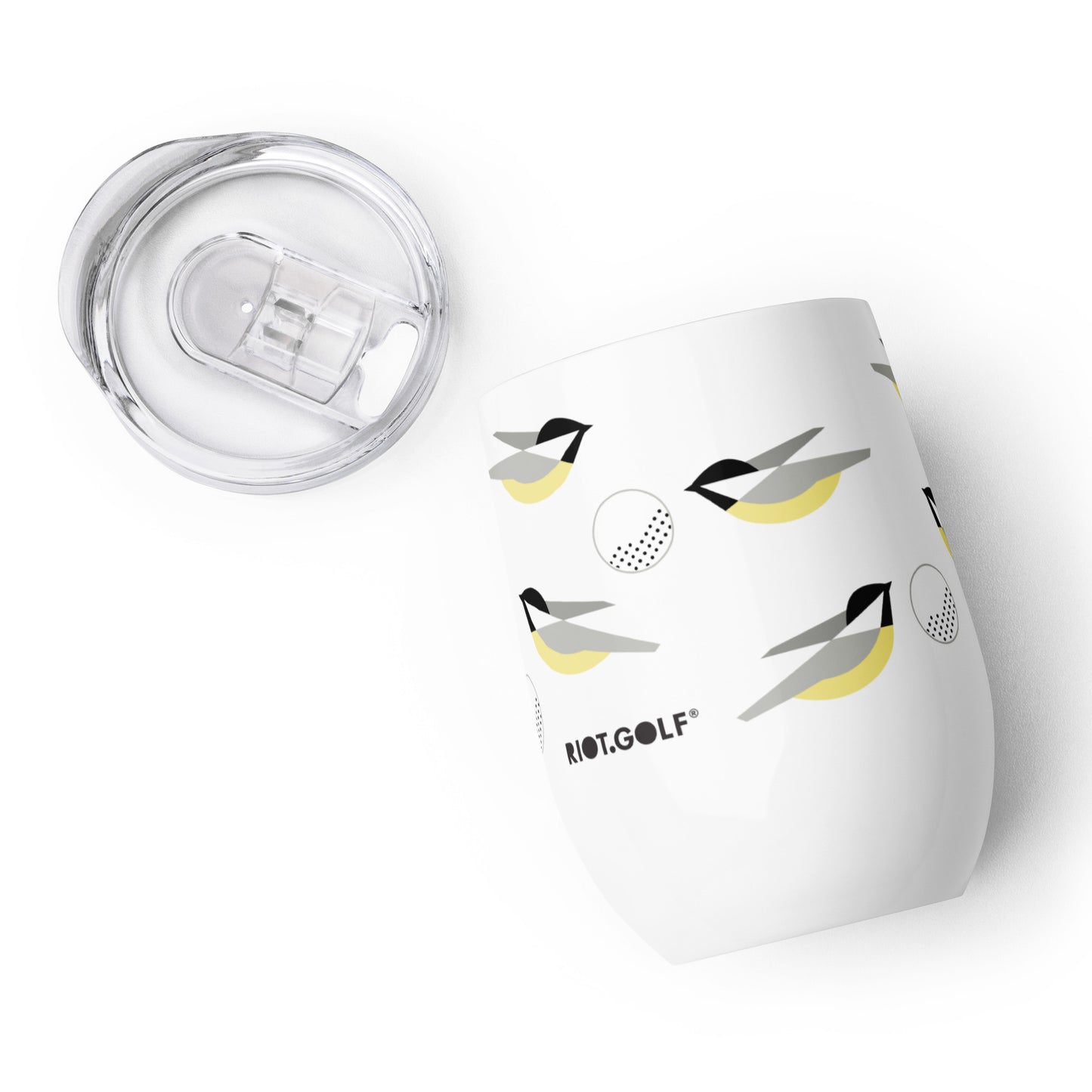 Golf Birdie Wine tumbler