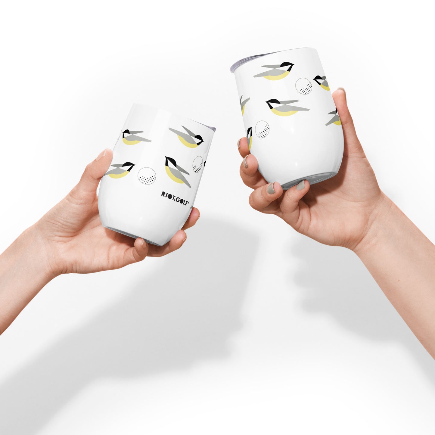 Golf Birdie Wine tumbler